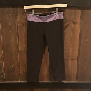 Ivivva Réversible Running Crops Girls Size 12